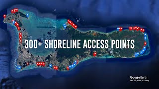 How To  Shoreline iMap for Cayman Islands Coastline and Beach Access [upl. by Osswald]