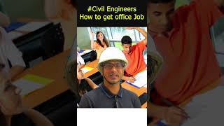 Civil Engineers  How to get office jobs  Career Opportunities in civil engineering [upl. by Tirza]