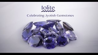 Iolite is also known as Kaka Neeli Gemstone Lot Anika [upl. by Fremont]