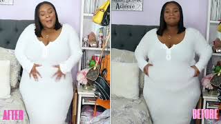 I FOUND THE BEST AFFORDABLE SHAPEWEAR ON AMAZON  PlUS SIZE SHAPEWEAR HAUL [upl. by Laing499]