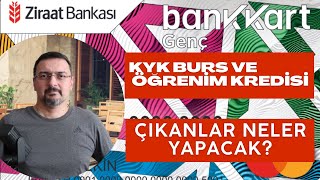 KYK BURS VE ÖĞRENİM KREDİSİ ÇIKANLAR NELER YAPACAKLAR GSB BURS [upl. by Kirshbaum671]