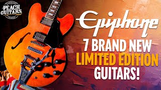 Limited Edition Epiphone Guitars  Unique Takes On Classic Designs [upl. by Tahp]