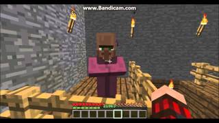 Minecraft 19  Curing Zombie Villagers [upl. by Birecree]