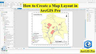 Mastering Map Layouts in ArcGIS Pro  A StepbyStep Tutorial  Beginners [upl. by Nnylaehs]