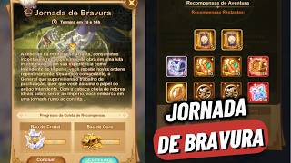 JORNADA DE BRAVURA VIAGEM DAS MARAVILHAS  AFK ARENA [upl. by Noiztneb578]