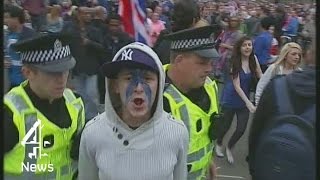 Fears of rising sectarianism in Scotland following independence vote  Channel 4 News [upl. by Renata517]