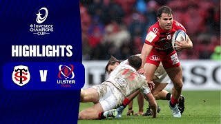 Extended Highlights  Stade Toulousain v Ulster Rugby Round 1  Investec Champions Cup 202425 [upl. by Fretwell]