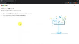 How To Create Zoho Mail  Zoho Mail Sign Up [upl. by Netsryk294]
