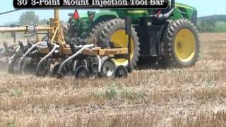 Bazooka Farmstar Manure Drag Application [upl. by Anirhtak]