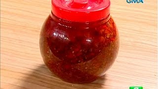 Kusina Master Learn how to make chili sauce [upl. by Yerfoeg239]