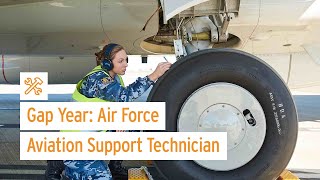 Air Force Gap Year Aviation Support Technician Jess [upl. by Halsey]