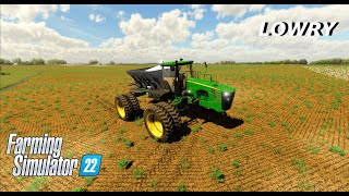 GETTING FIELDS PREPED FOR PLANTING LOWRYMillennial Farms gaming farmingsimulator22 [upl. by Eneloj]