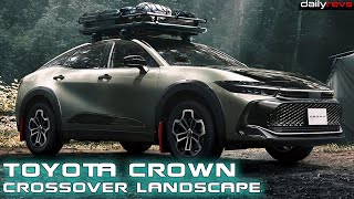 2024 Toyota Crown Crossover Landscape  First Look [upl. by Bride862]