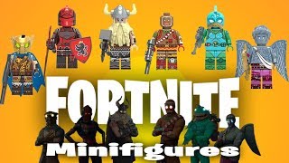 ✔️ Lego Fortnite Battle Royale  Knockoff Minifigures by XINH [upl. by Nnylacissej]