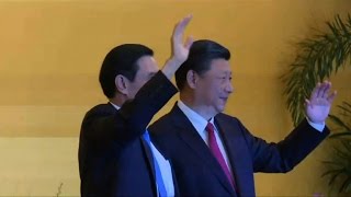 Rencontre historique entre la Chine et Taïwan [upl. by Onavlis]