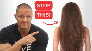 Haircare Mistakes That Will RUIN Your Hair [upl. by Anaeirb]