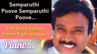 Semparuthi Poove Semparuthi Poove Poo Enna Sollum Enru  Keyboard  Hariharan [upl. by Alanna197]