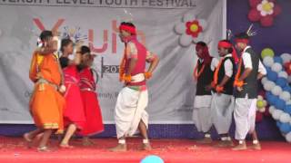 Bilaspur University Youth festival 2016 Group Dance [upl. by Engleman]