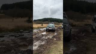 Old Nissan Patrol vs Old Land Rover Freelander 1  OffRoad [upl. by Hess963]