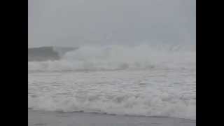 Enormous surf at Matapalo Beach in Costa Rica [upl. by Nayab]