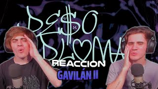 REACCION GAVILÁN II  Peso Pluma Tito Double P Lyric Video [upl. by Arther]