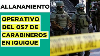 Exitoso operativo de carabineros en Iquique OS7 decomisó drogas y gran cantidad de balas [upl. by Otilopih]