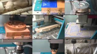 Boxford A3HSRmi2 CNC Router Multi Clips [upl. by Merril]