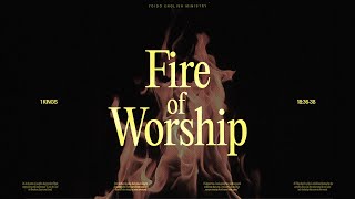 Fire of Worship  1 Kings 183638  1100am  YEM [upl. by Ecirtram209]