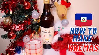 How to Make Haitian Kremas  DIY Kremas Recipe 🇭🇹 [upl. by Beulah762]