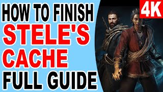 How to Finish Steles Cache 1 amp 2 Treasure Map Location and Solution  Banishers Ghosts of New Eden [upl. by Mide87]