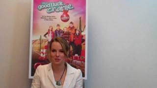 quotGood Luck Charlie Its Christmasquot Interview Bridgit Mendler quotTeddy Duncanquot [upl. by Ybbed]