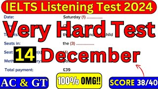 30 November 2024 IELTS Listening Test With Answers  IELTS  IDP amp BC [upl. by Latini]