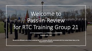 USN RTC Training Group 21 PassInReview Short Version [upl. by Elmaleh]