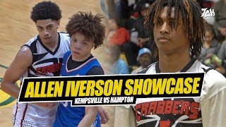 Allen Iverson Holiday Showcase Hampton vs Kempsville HL [upl. by Kenley]