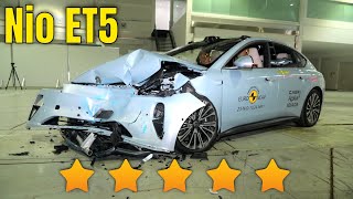 2023 Nio ET5 Crash Test and Safety [upl. by Ytsirk381]