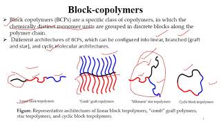 SOT4thYearPolymer ScienceUnit38Blockcopolymers15042020 [upl. by Argyres]