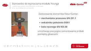 Stanowisko do wyznaczania modułu Younga z wykorzystaniem mechanizmu przesuwu oraz łączników [upl. by Stoddard]