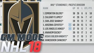 PLAYOFF PUSH  NHL 18  GM Mode Commentary  Vegas ep 7 [upl. by Hugibert]