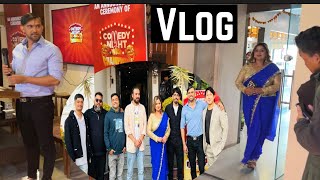 Comedy nights with champions aaudai VLoG [upl. by Atirehgram]