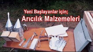 Yeni Başlayan İçin Arıcılık Malzemeleri [upl. by Adikam101]