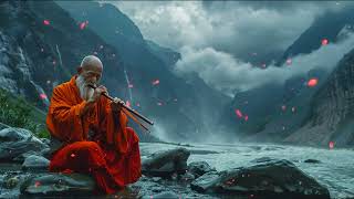 Tibetan Flute for Healing  Heal All Spiritual Wounds  Melatonin Release  Reduce Overthinking [upl. by Atteuqaj]