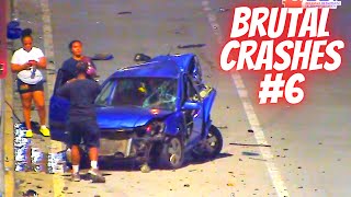 Unbelievable 2024 Car Crashes Shocking Dashcam Footage You Cant Miss Part 6 [upl. by Leiria]