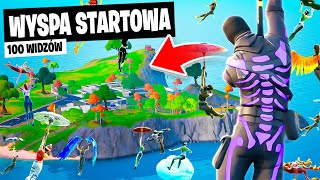 100 WIDZÓW na WYSPĘ STARTOWĄ w OG REMIX Fortnite [upl. by Tully]