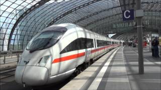 Zugverkehr in Berlin Hbf HD [upl. by Evreh68]