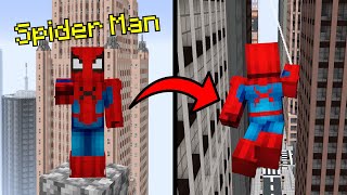 spider man in minecraft [upl. by Naugan688]