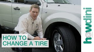 How to Change a Tire  Change a flat car tire step by step [upl. by Arreik649]