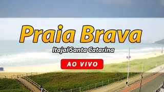 Praia Brava em Itajaí AO VIVO  Câmera Ao Vivo com som Parceria CR Imóveis [upl. by Neeuq196]