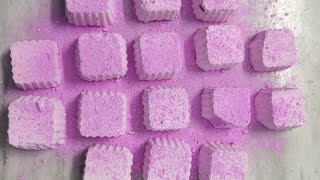 ASMR pink cubes gymchalk reforms🩷 and powder play [upl. by Elcarim]