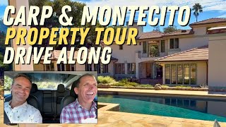 Exploring Carpinteria To Montecito From Home Renovations To Luxury Mansions [upl. by Stanly]