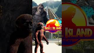 Kong 2024 amp Suko vs Jurassic World Skull Island GodzillaxKong The New Empire All Monsters [upl. by Martres]